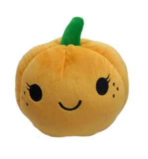 Obrázek z Dýně oranžová plyš 18cm s obličejem (36) 